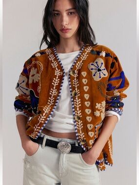 Free People Sissel Edelbo Maggie Jacket
